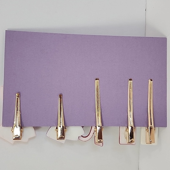 Birthday Card + Set of 5x (five) Hair Clips Bows Burgoyne KJS Industries - Picture 5 of 5